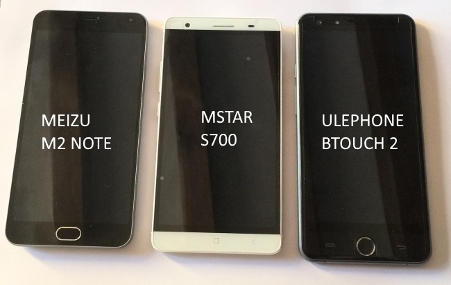 Comparatif entre 3 Smartphones 5.5 Chinois du moment