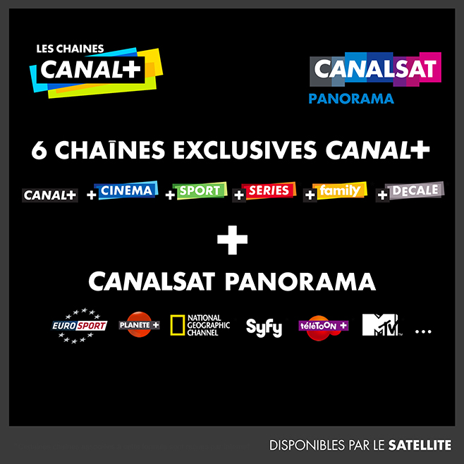 Abonnement Canal Plus / CanalSat en vente privée à prix bradé