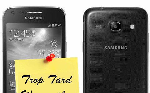 Smartphone Galaxy Core 4G à 98€64 (ODR)