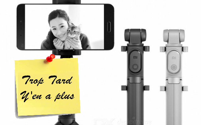 Perche Selfie Xiaomi, mode tripod avec télécommande (...)