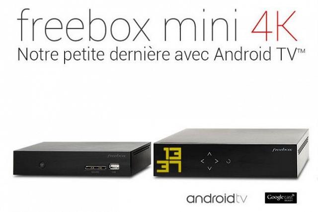 Free : nouvelle Mini FreeBox 4K compatible Android TV à (...)