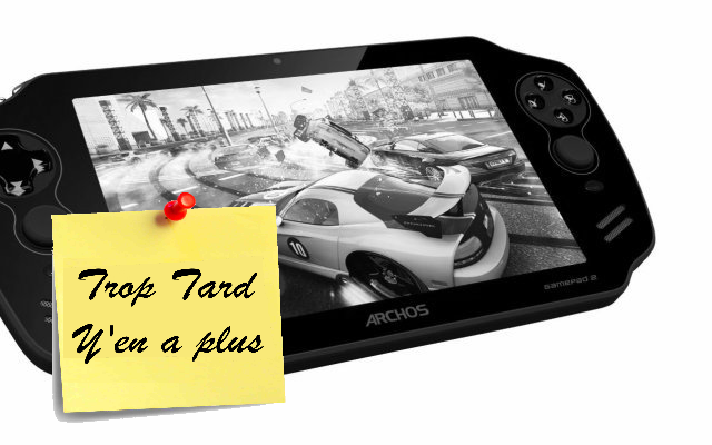Console Android Archos Gamepad 2 en Soldes 90€99 livrée (...)