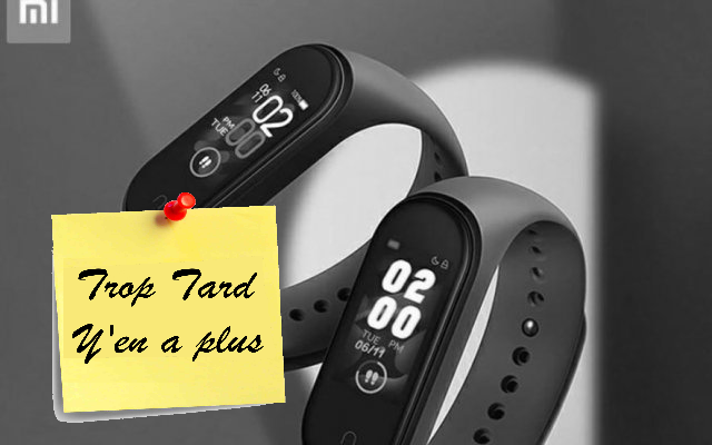 Xiaomi MI BAND 4, le best seller des bracelets connectés (...)