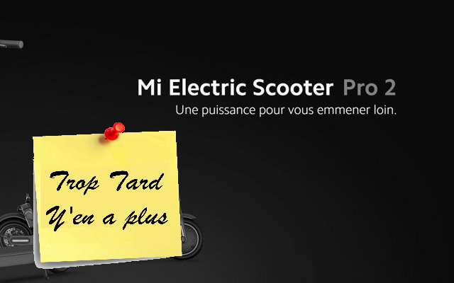 La Xiaomi Mi Electric Scooter Pro 2, 45 km d'autonomie à (...)