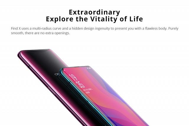 Oppo Find X, le smartphone sans bord avec cameras (...)