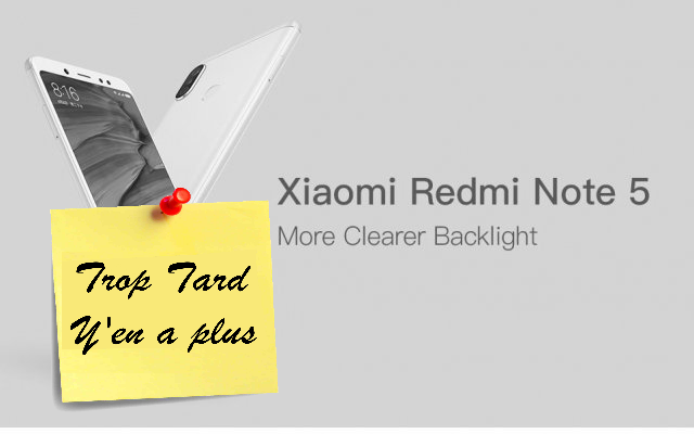 Xiaomi Redmi Note 5 5.99 pouces 18:9, Snapdragon 636, (...)