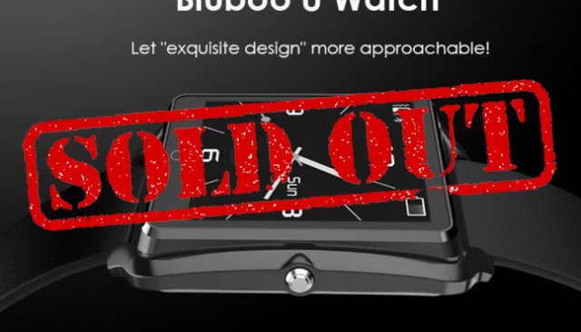 La Bluboo U watch SmartWatch à moins de 23€