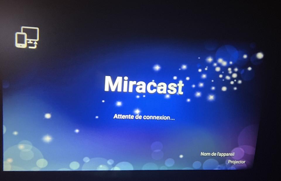 Diffusion possible par Miracast