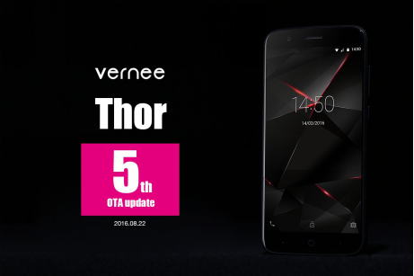 Vernee Thor, et une cinquième mise à jour OTA en (...)