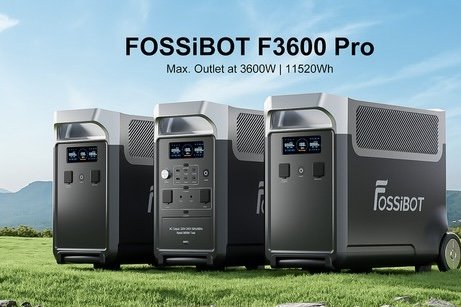 FOSSIBOT F3600 Pro, 4120 watts, capacité jusque 11520 Wh (...)