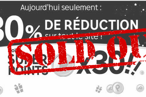 30% en bon d'achat sur PRICEMINISTER sur TOUT pour TOUS (...)