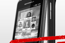 Smartphone Android 3G Motorola MotoSmart vente flash (...)