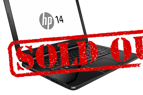 PC portable HP 14 pouces, core i3 6GO à 369€90 (...)