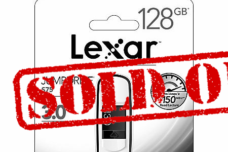 Clé USB 3.0 Lexar JumpDrive S75 128 Go (débits jusqu'à (...)