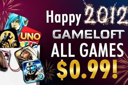 Jeux Gameloft Android HD à 79 centimes pour fêter (...)