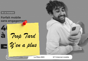 Deal expiré Forfait Red by SFR 40 Go 4G/13 Go UE/DOM, Appels, (...)