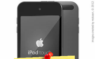 iPod touch 32Go gris, argent ou rose 5 eme génération (...)
