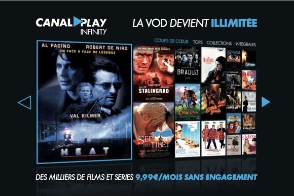 Canal Plus Infinity : de la vidéo à la demande (sVOD) en (...)