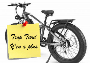 Deal expiré Vakole C026, le Fat bike 26 pouces en vente directe 750 (...)