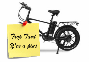 Destockage en cours sur le CMACEWHEEL T20, Fat Bike (...)