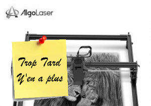 Le graveur LASER Algolaser DIY Kit 5W bien pour débuter (...)