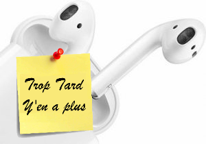 Apple AirPods 2 avec boîtier de charge filaire à (...)