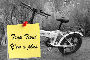 Deal expiré Le Fat Bike électrique pliant ENGWE EP-2 PRO version (...)