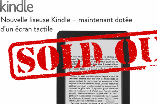 Liseuse Kindle Amazon, tactile 6 pouces reconditionnée à (...)