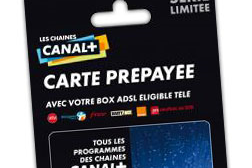 7 jours de Canal Plus ou Canalsat en prépayé pour 10 (...)