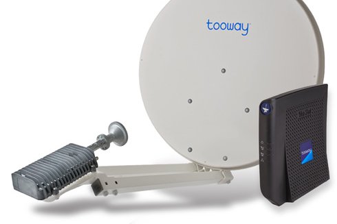 Gagnez un an d'Internet par Satellite avec Tooway