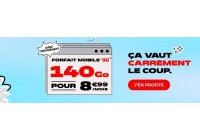 Deal Un forfait 5G 150 Go pour 8,99€ sans limitation de (...)