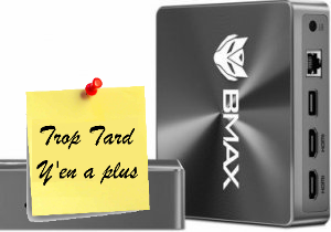 BMAX B6, un mini PC complet Core i7-1060NG7, 16 Go / 1 (...)