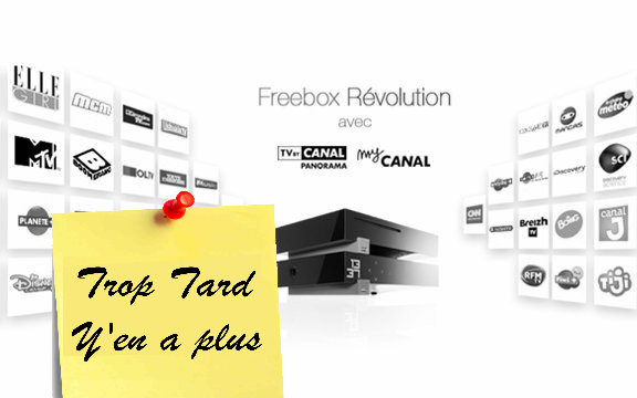 Vente Privée FREE ADSL abonnement Freebox Révolution avec (...)