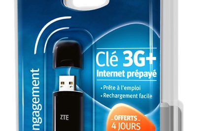 Clé USB 3G+ + 4 jours de Surf pour 9€90 !