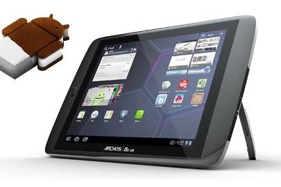 Android 4 ICS sur les ARCHOS G9 80 et 101