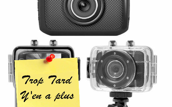 Petite caméra sportive HD Pyle PSCHD30BK avec (...)