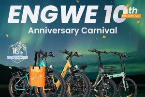 Anniversaire ENGWE 10 ans, promotions sur leurs vélos (...)