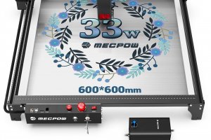 Graveur Laser Mecpow X5 Pro 33W 60 * 60 cm, air assist, (...)