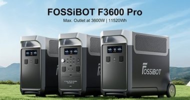 FOSSIBOT F3600 Pro, 4120 watts, capacité jusque 11520 Wh (...)