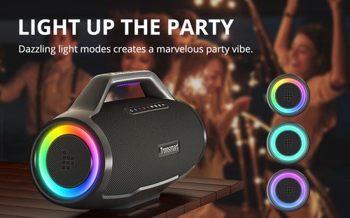 HP Tronsmart Bang Max Party, 130 W, lumières, karaoké à (...)