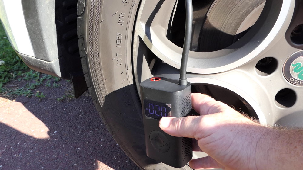 Mini pompe à pneu de scooter, pompe haute pression gonfleur de