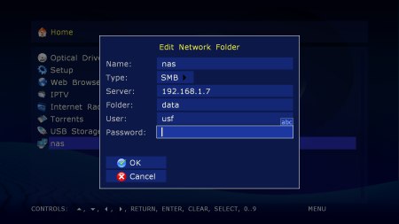 La création d'un partage