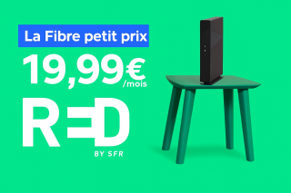 Bon plan relatif 20,99€ par mois la Fibre RED Box, débit 1GBit/s, appels (...)