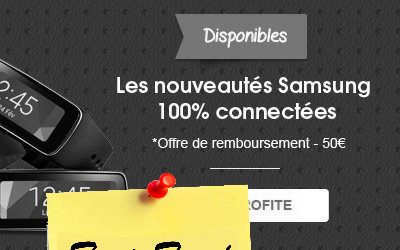 Montre connectée Samsung Gear 2 lite ou Gear Fit 109€ (Odr)