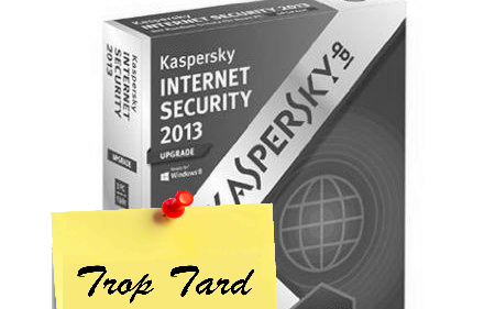 Kaspersky Internet Security 2013 évolutif 2014 à 7€11 livré
