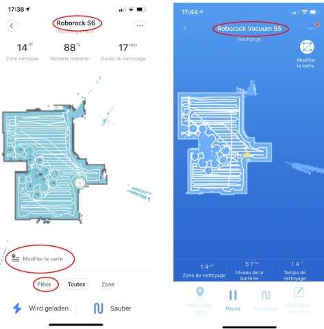 Evolution douce de l'application 