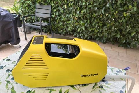 EnjoyCool Link en test, un climatiseur vraiment portable ca existe ! 