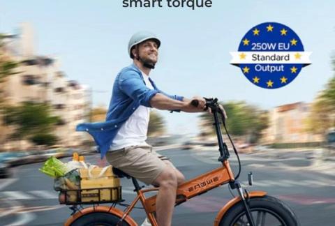 Engwe EP2 Boost : le fat bike pliant revient en version VAE homologuée 944,10€ !