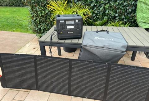 Test station électrique FOSSIBOT F2400, 2048Wh/2400 watts et UPS à super prix