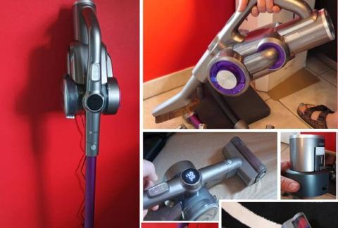TEST Jimmy H8 PRO, un aspirateur balai sans fil forte puissance à batterie amovible